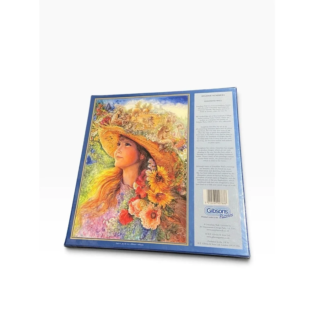 Gibsons Bygone Summers Josephine Wall 1000 Piece Puzzle G788 New Sealed